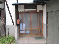 玄関引き戸の入れ替え