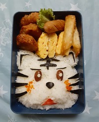 キャラ弁を作ってみました