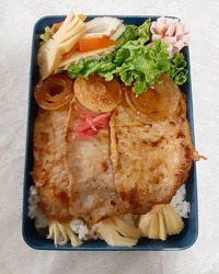 生姜焼きbento