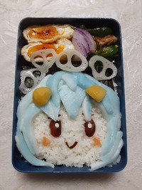 キャラ弁を作ってみました