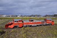 ラッセル車　試運転