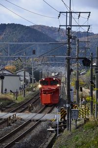 柏原～関ヶ原　ラッセル車　試運転