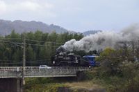 「SL北びわこ号」高時川を渡る