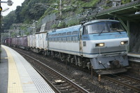 EF66 130 定光寺駅にて