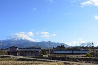冠雪の恵那山