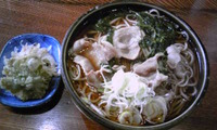 山喜屋、肉そば