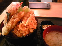 築地市場食堂、富士山天丼