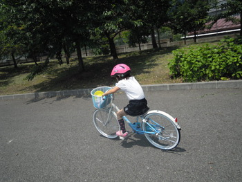 またまた自転車の練習！