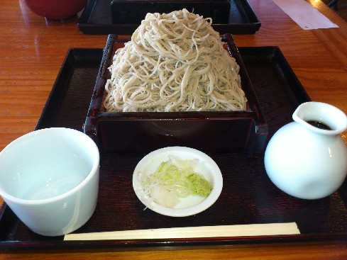 たなぼた庵 中もりそば 600円