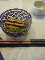 豆鯵のイタリアン漬