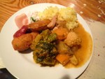 スパイシーなランチパーティーにて