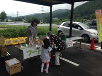 朝日村のイベントでフードドライブが開催されました
