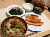 我が家の和食　Japanese dishes in my home 我做的家庭日本料理