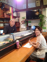 ききょう屋さんにて　JPナイト打ち合わせ