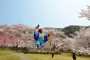 天狗のいるお花見　キティ―パーク