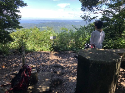 鋸山 日本寺 東口より