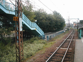 長野電鉄、附属中学前駅