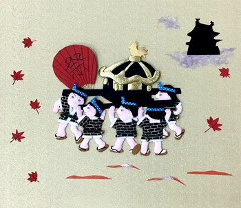 正姿流創作押絵 春の新作押絵展 『山笑う・山滴る・山粧う・山眠る』