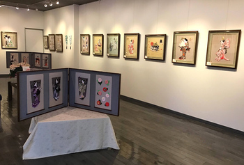 正姿流創作押絵 春の新作押絵展 『山笑う・山滴る・山粧う・山眠る』