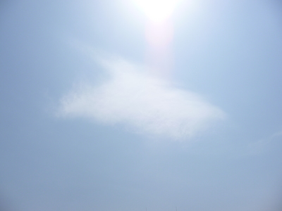 今日の空