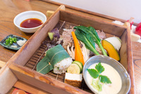 門前茶寮彌生座でランチを食べる 2015/07/14 08:20:03