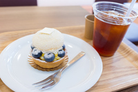 ル・ポミエでケーキを食べる 2015/08/03 08:39:02