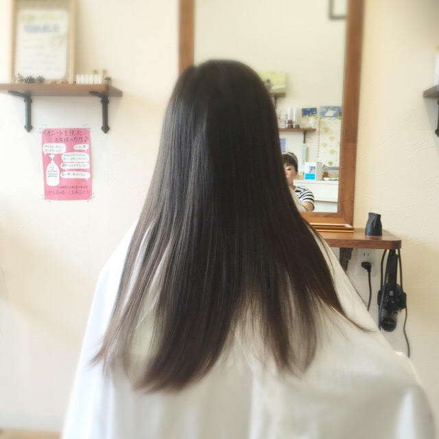 夏休みのヘアドネーション