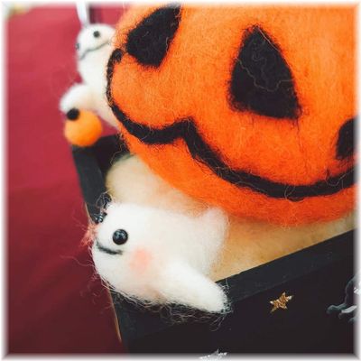 ハロウィンおばけちゃん作り放題！＆カンパアニュさん