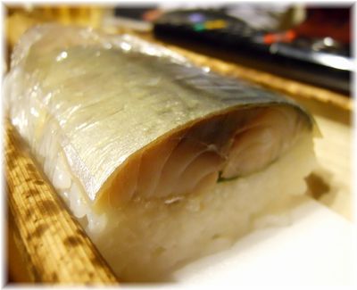 ”鯖や”さんの鯖棒寿司