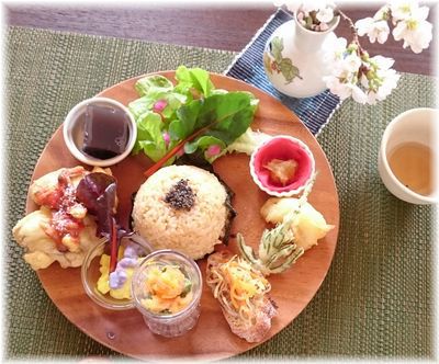 玄米菜食Cafe LOHAS ロハスさんとCafe＆ギャラリーすみれ屋さん