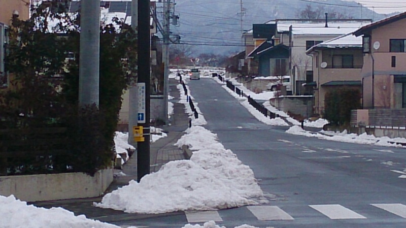 雪国は辛いよ(・_・;)