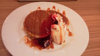 デニーズでパンケーキ食べ放題2回目。