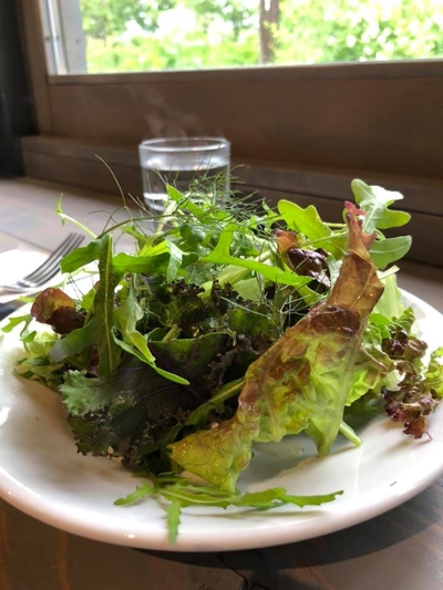 カフェ　ル・パニエ（CAFE LE PANIER）とガーデンソイル　須坂市