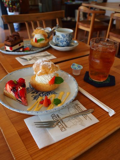 ながの ながの ながの 御菓子花岡 ケーキ 和菓子 カフェ 東御市