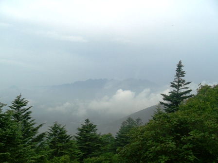 飯綱山で登山練習