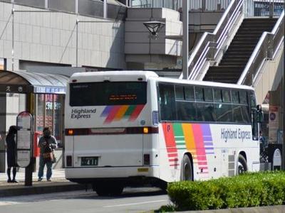 【川中島バス】 ナゾの早朝到着便!?＠長野駅前