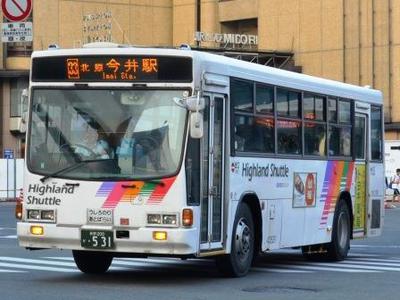 【川中島バス】 40531号車が南方面の路線の運用に！