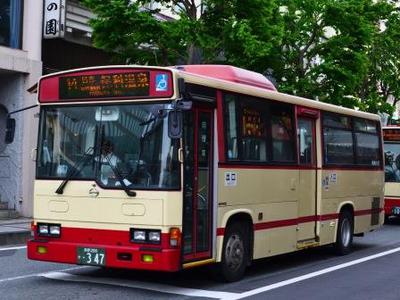 【長電バス】 347号車のラッピング解除！