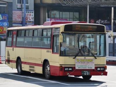 【長電バス】 601号車のラッピング解除！