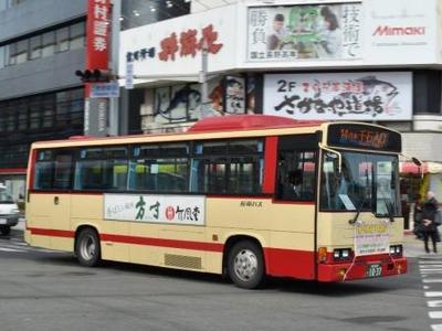 【長電バス】 長野駅前に乗り入れる「千石入口」行きのバス（その2）