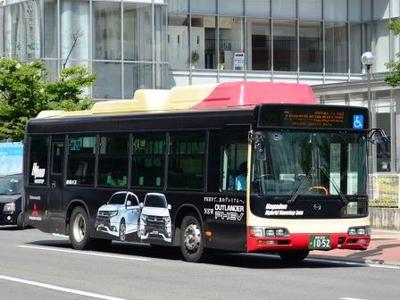 【長電バス】 1052号車もラッピングバス化！