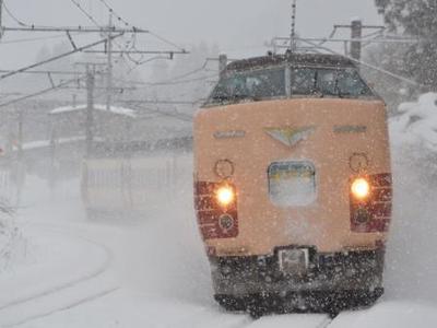 【JR東日本】 雪景色の特急形電車（その2）