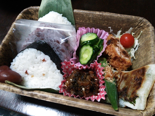 夏のトレッキング弁当