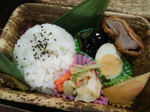秋のトレッキング弁当