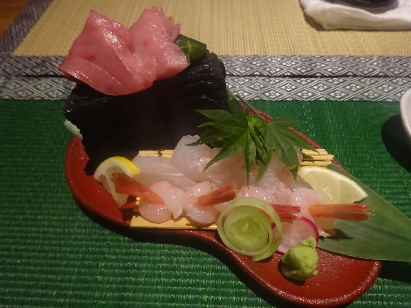 海鮮創作いざよい　変わり寿司２　@松本市グルメ
