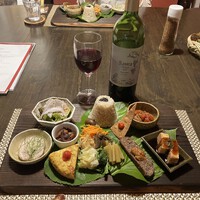 山麓ファームダイニング健菜樂食Zen　古民家を改装した 素敵な個室でいただくスペシャルディナー「巡膳（めぐりぜん）」