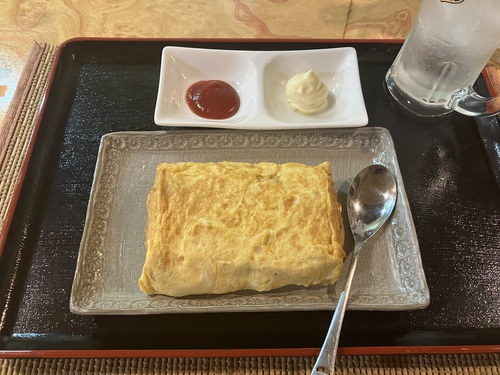 みつばちおまかせなべ＆サンマ塩焼き＆明太子とチーズのたまごやき＆自家栽培塩ゆで落花生＆ドリア　＠大町市一品料理 みつばち