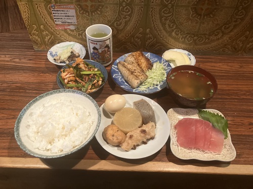 にし川御膳　＠大町市大衆割烹にし川