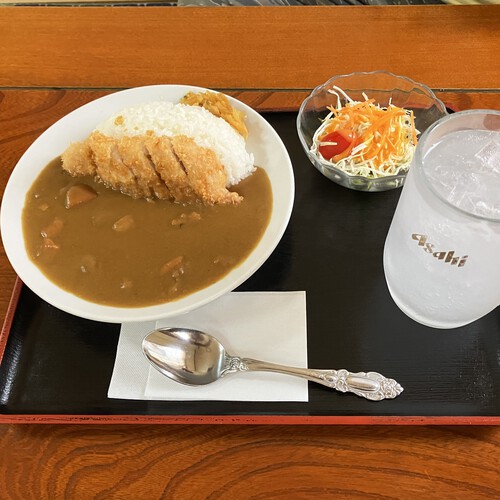 樽ハイ大＆白馬SPF豚ロースカツカレー　＠大町市福来家