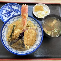 天丼　＠大町市福来家
